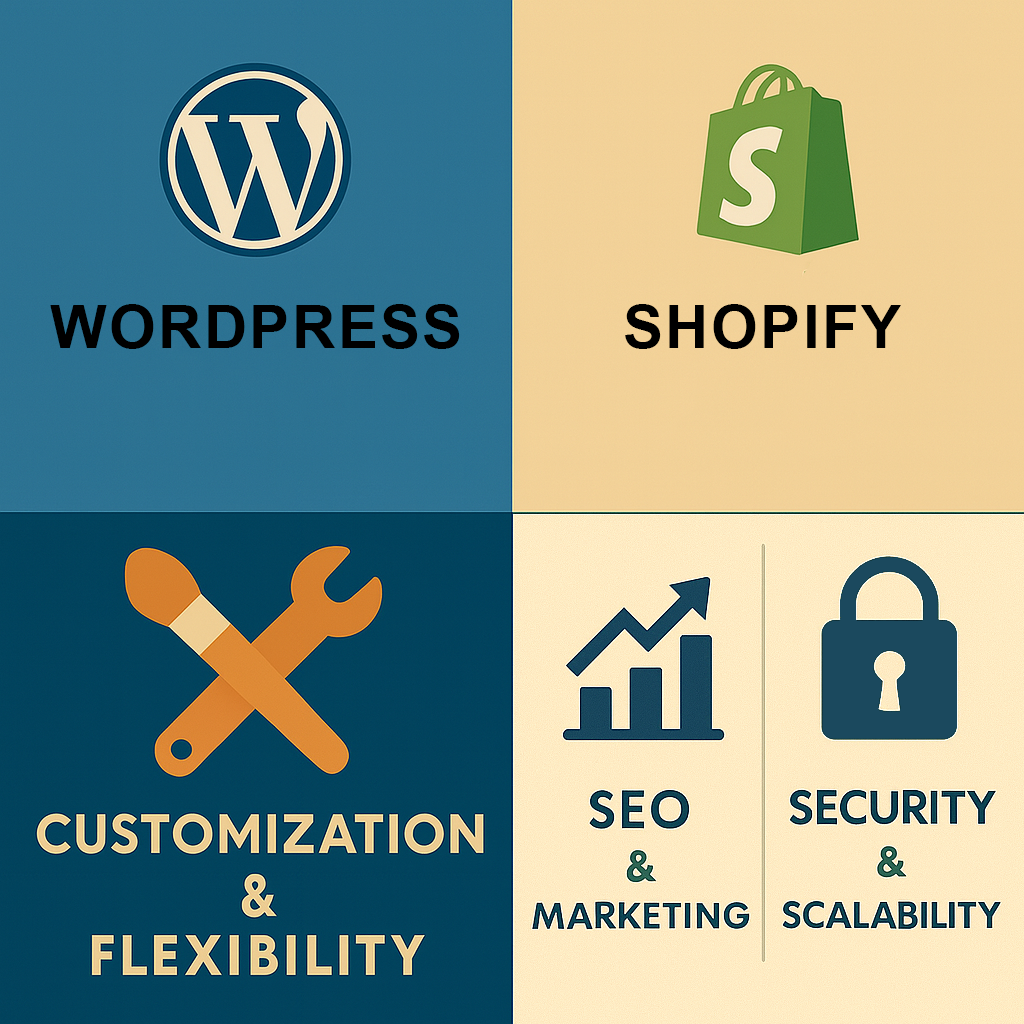 WordPress vs Shopify: Choosing the Best Platform for Your Business